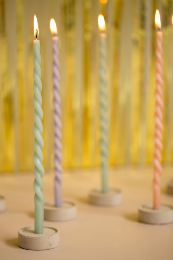 Slim Swirl dinerkaarsen - Afbeelding 3