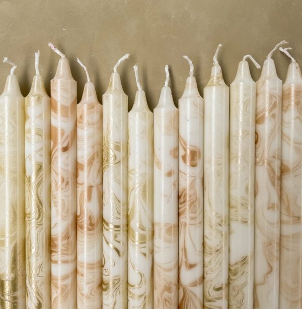 Marble kaarsen - Afbeelding 4